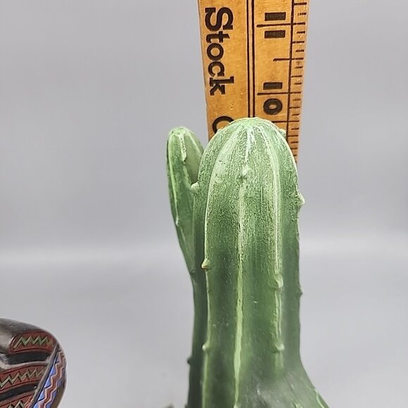 Kokopelli Native American Cactus Bottle Holder Wine Tequila Southwestern - Picture 5 of 5